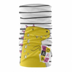 Бандана Dinosaur and stripes - PrintSalon