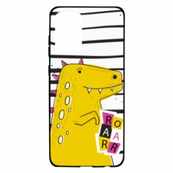 Чохол для Samsung A72 5G Dinosaur and stripes - PrintSalon