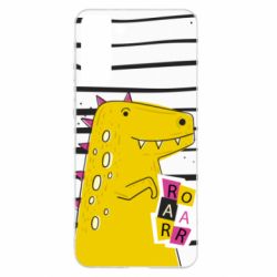 Чохол для Samsung S21+ Dinosaur and stripes - PrintSalon