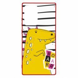 Чохол для Samsung Note 20 Ultra Dinosaur and stripes - PrintSalon
