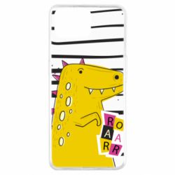 Чохол для Oppo A73Dinosaur and stripes - PrintSalon