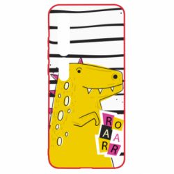 Чохол для Xiaomi Mi10 / 10 Pro Dinosaur and stripes - PrintSalon