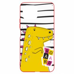 Чохол для Xiaomi Mi11 Lite Dinosaur and stripes - PrintSalon