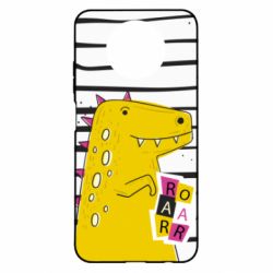 Чохол для Xiaomi Redmi Note 9 5G/Redmi Note 9T Dinosaur and stripes - PrintSalon