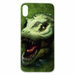 Чехол для iPhone Xs Max Dinosaur head art - PrintSalon