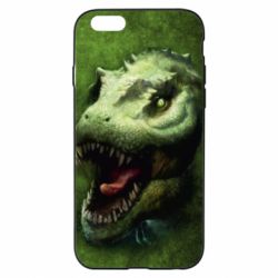 Чехол для iPhone 6/6S Dinosaur head art - PrintSalon