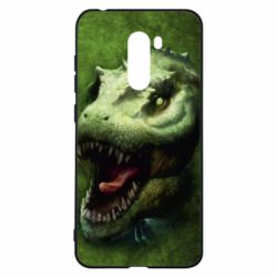 Чехол для Xiaomi Pocophone F1 Dinosaur head art - PrintSalon