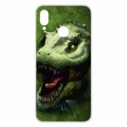 Чехол для Huawei P Smart Plus 2018 Dinosaur head art - PrintSalon