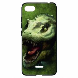 Чехол для Xiaomi Redmi 6A Dinosaur head art - PrintSalon