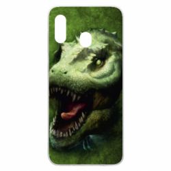 Чехол для Samsung A30 Dinosaur head art - PrintSalon