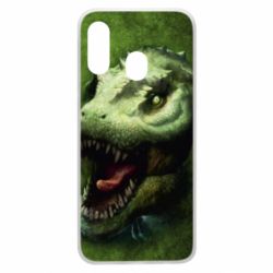 Чехол для Samsung A40 Dinosaur head art - PrintSalon