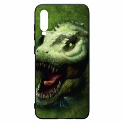 Чехол для Samsung A70 Dinosaur head art - PrintSalon