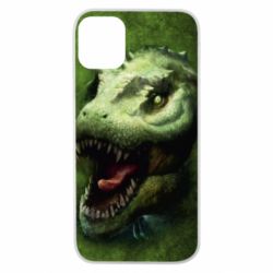 Чехол для iPhone 11 Pro Dinosaur head art - PrintSalon