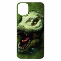 Чехол для iPhone 11 Pro Max Dinosaur head art - PrintSalon