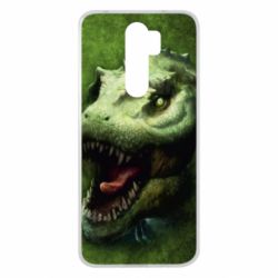 Чехол для Xiaomi Redmi Note 8 Pro Dinosaur head art - PrintSalon