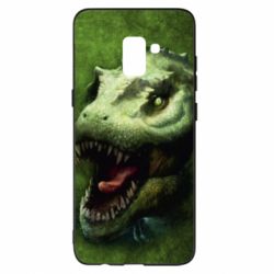 Чехол для Samsung A8+ 2018 Dinosaur head art - PrintSalon