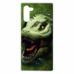 Чехол для Samsung Note 10 Dinosaur head art - PrintSalon