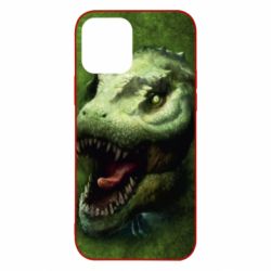 Чехол для iPhone 12 Dinosaur head art - PrintSalon
