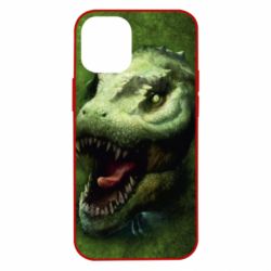 Чехол для iPhone 12 mini Dinosaur head art - PrintSalon