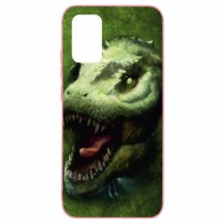Чехол для Samsung A02s/M02s Dinosaur head art - PrintSalon