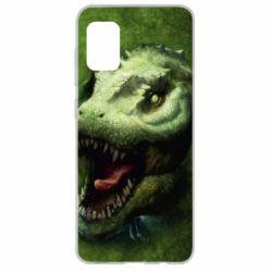 Чехол для Samsung A31 Dinosaur head art - PrintSalon