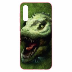 Чехол для Samsung A50 Dinosaur head art - PrintSalon