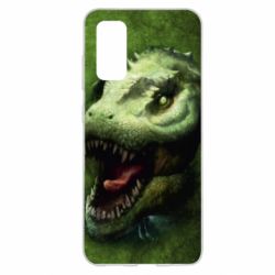 Чехол для Samsung S20 Dinosaur head art - PrintSalon
