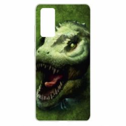 Чехол для Samsung S20 FE Dinosaur head art - PrintSalon
