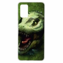 Чехол для Samsung S20+ Dinosaur head art - PrintSalon