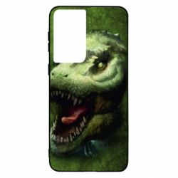 Чехол для Samsung S21 Dinosaur head art - PrintSalon