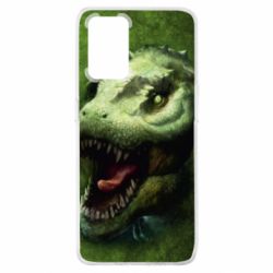 Чехол для Oppo A74 4G Dinosaur head art - PrintSalon