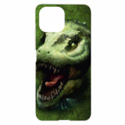 Чехол для Xiaomi Mi11 Lite Dinosaur head art - PrintSalon