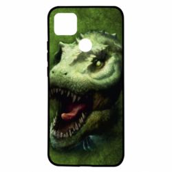 Чехол для Xiaomi Redmi 9c Dinosaur head art - PrintSalon