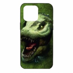 Чехол для iPhone 14 Pro Max Dinosaur head art - PrintSalon
