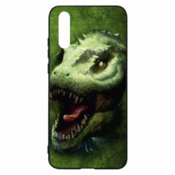 Чехол для Huawei P20 Dinosaur head art - PrintSalon