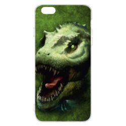 Чехол для iPhone 6 Plus/6S Plus Dinosaur head art - PrintSalon