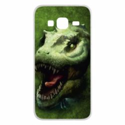 Чехол для Samsung J3 2016 Dinosaur head art - PrintSalon