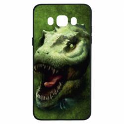 Чехол для Samsung J7 2016 Dinosaur head art - PrintSalon
