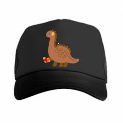 Кепка-тракер Dinosaur in sock - PrintSalon