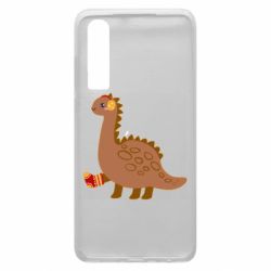 Чехол для Huawei P30 Dinosaur in sock - PrintSalon