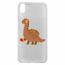 Чехол для Xiaomi Redmi 7A Dinosaur in sock - PrintSalon