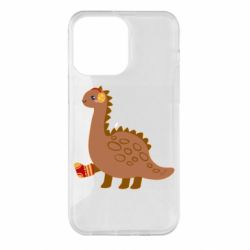 Чехол для iPhone 14 Pro Max Dinosaur in sock - PrintSalon
