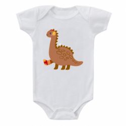 Детский бодик Dinosaur in sock - PrintSalon