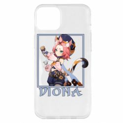 Чехол для iPhone 14 Plus Diona Genshin Impact - PrintSalon