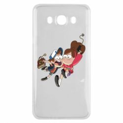 Чехол для Samsung J7 2016 Диппер и Мэйбл - PrintSalon
