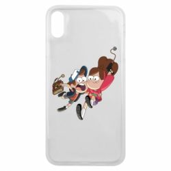 Чехол для iPhone Xs Max Диппер и Мэйбл - PrintSalon
