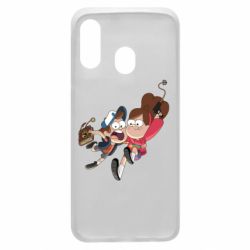 Чехол для Samsung A40 Диппер и Мэйбл - PrintSalon