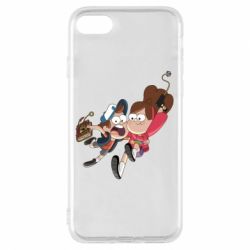 Чехол для iPhone 7 Диппер и Мэйбл - PrintSalon