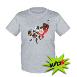 Детская футболка Диппер и Мэйбл - PrintSalon