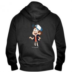 Мужское худи на молнии Диппер - PrintSalon